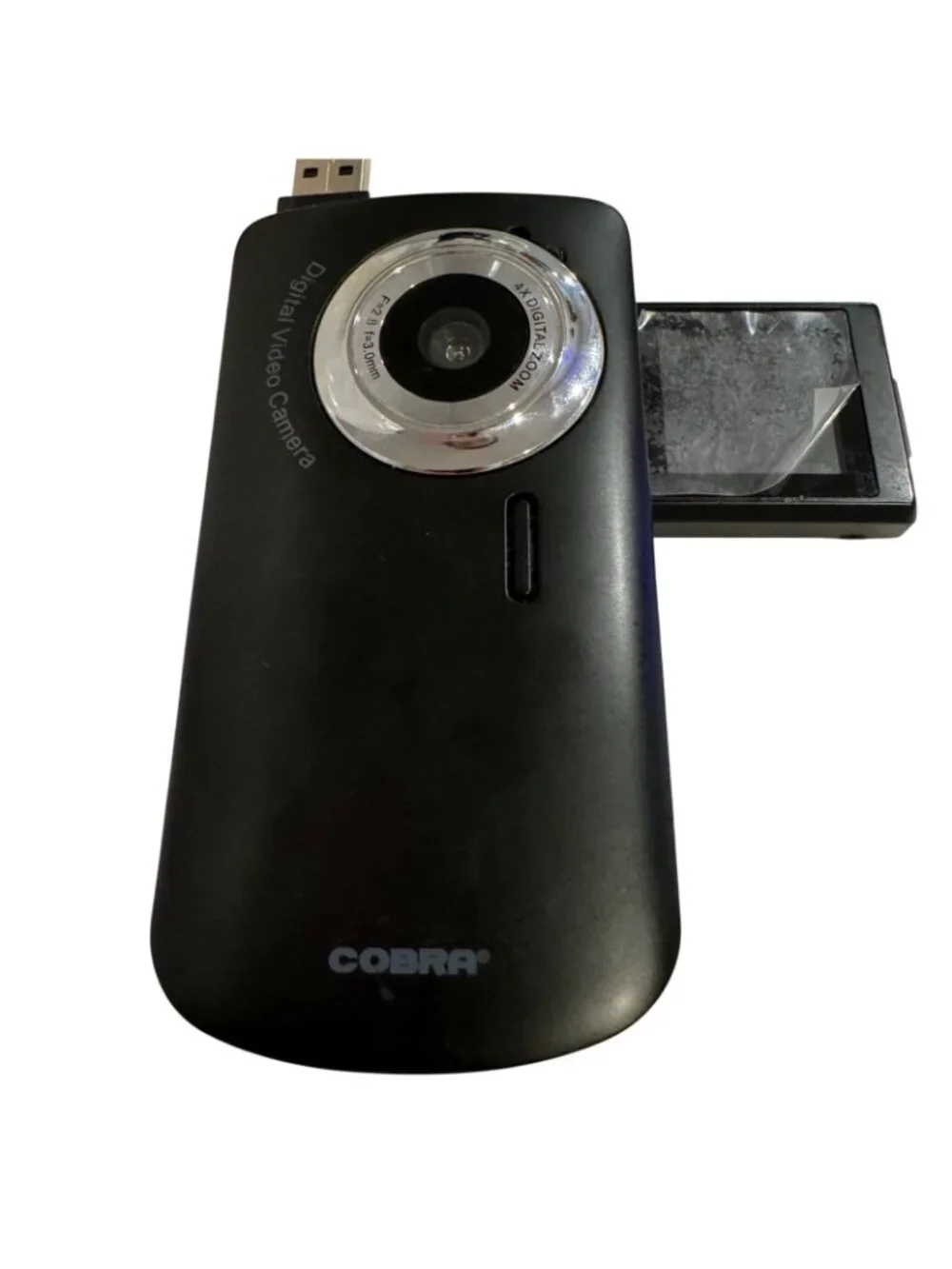 Cobra y2k Digital Video Camera 4X Digital Zoom Black No Cord No Box Unused